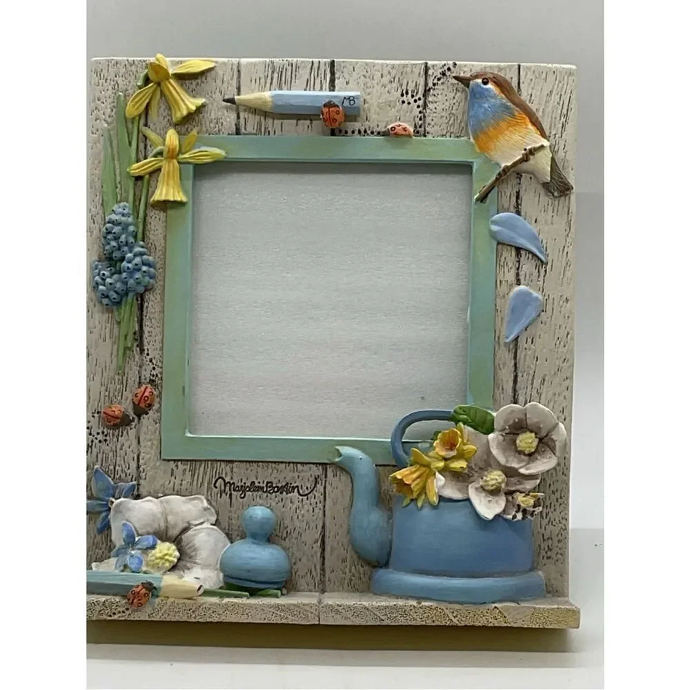 Hallmark Marjolein Bastin Garden Themed Tabletop Photo Frame